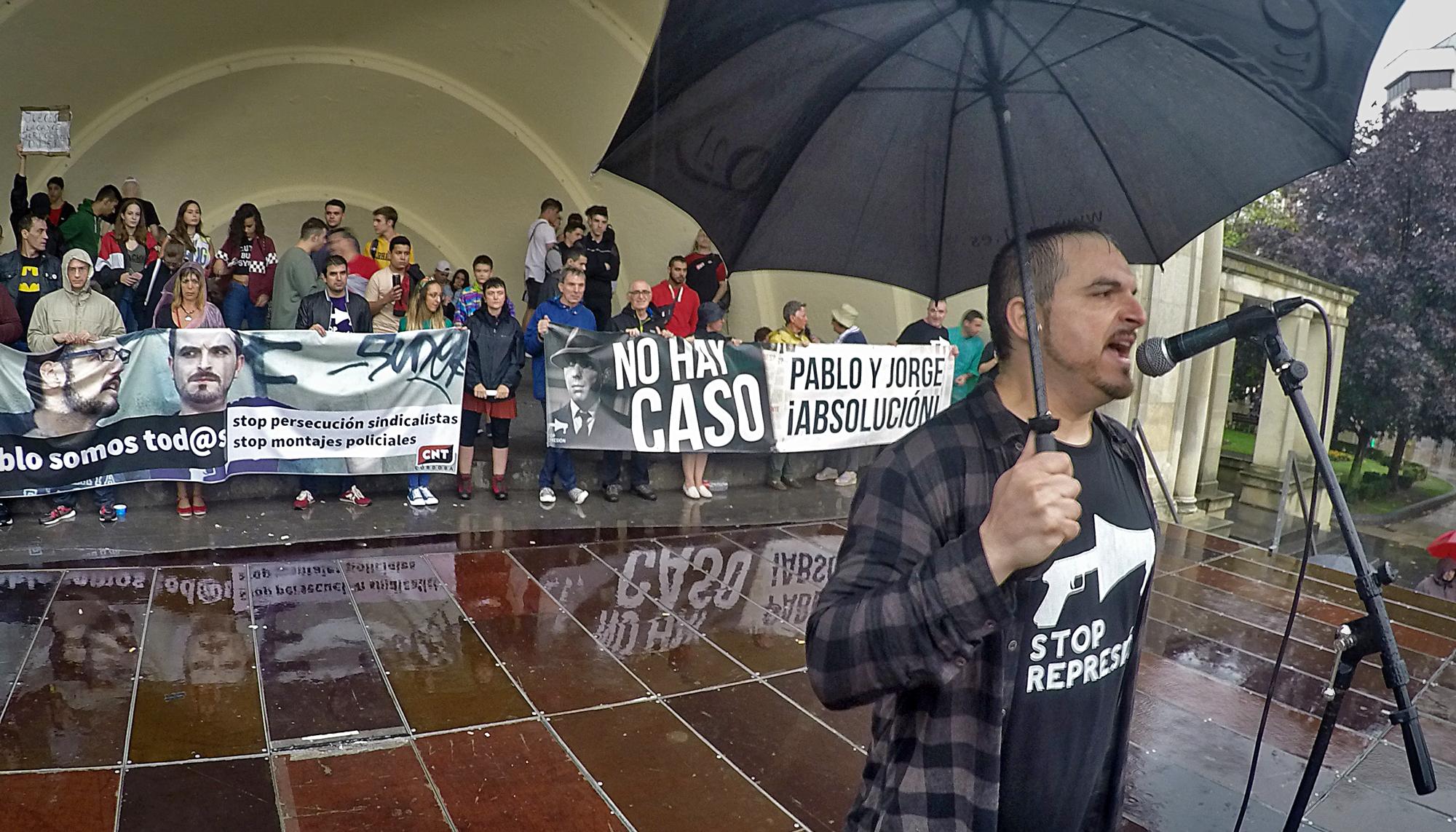 Mnifestación del contra la sentencia del 14n
